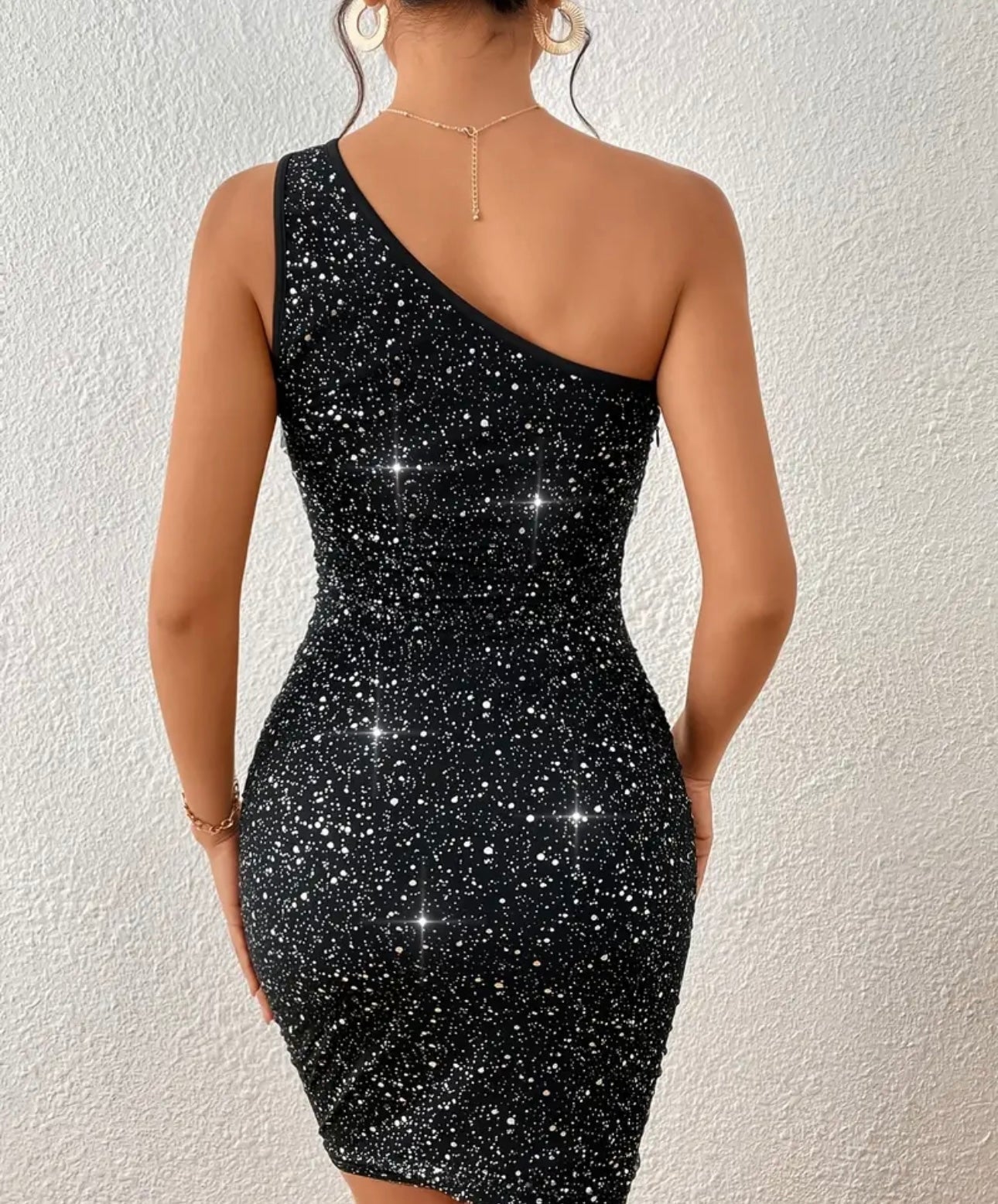 Strasskleid mini