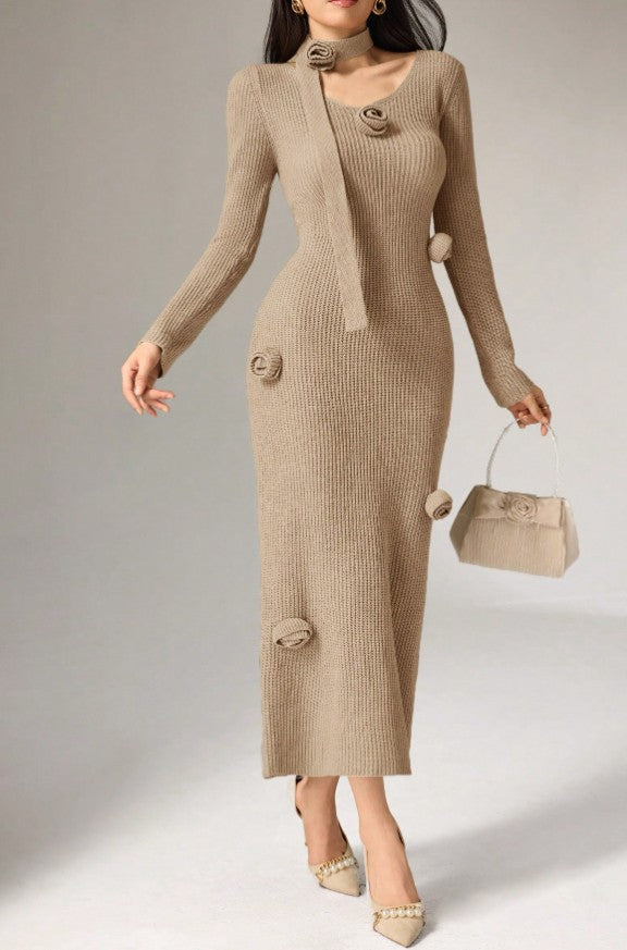 Gestricktes Sweatkleid für Damen