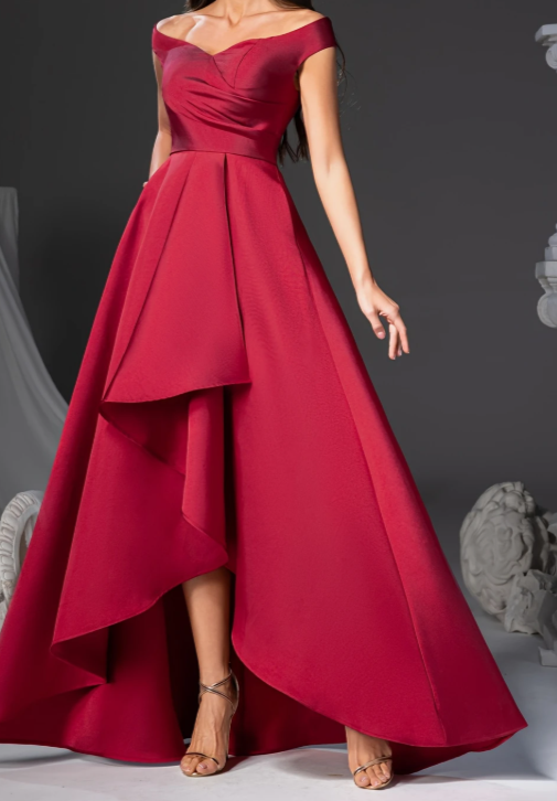 Partykleid für Frauen, perfekt für Geburtstage, Galas und formelle Anlässe, formelles Abendkleid, Galaxie-Event-Outfit, glattes glänzendes Stoff