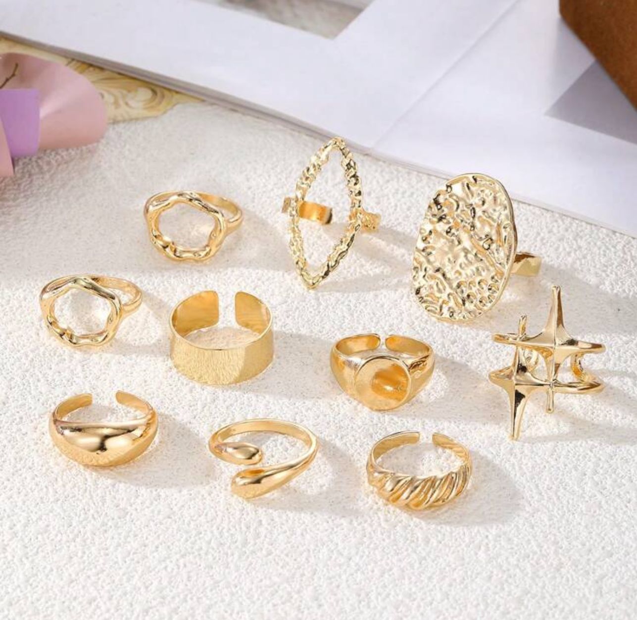 10 elegante Ringe