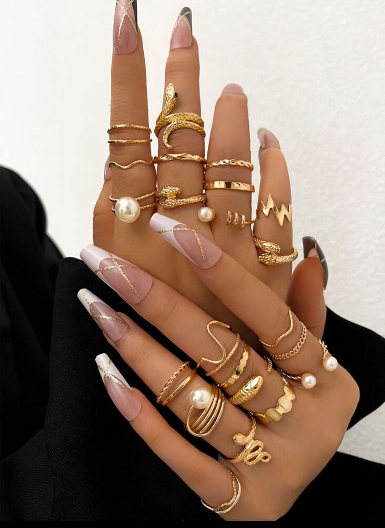 23 Stück Ringe