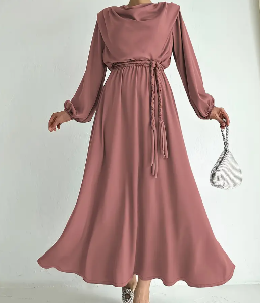 elegantes Hijab Kleid