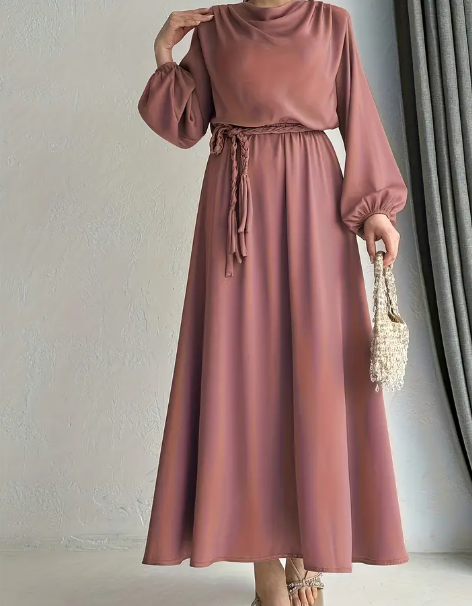 elegantes Hijab Kleid