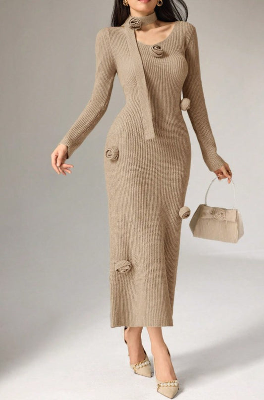 Gestricktes Sweatkleid für Damen